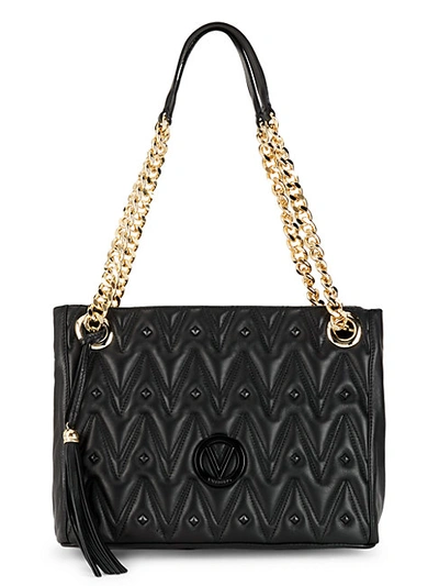 VALENTINO BY MARIO VALENTINO LUISA QUILTED TOTE BAG