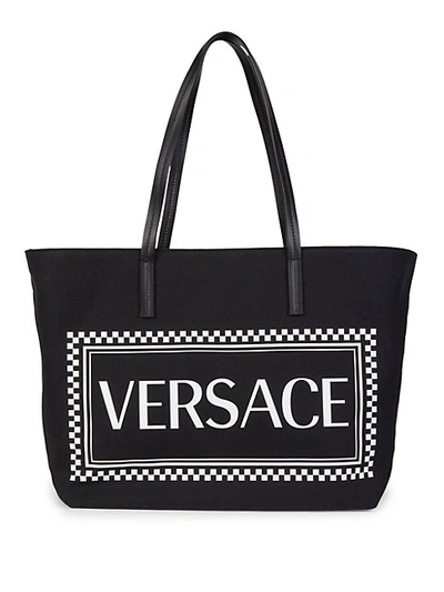 VERSACE MARQUEE LOGO TOTE