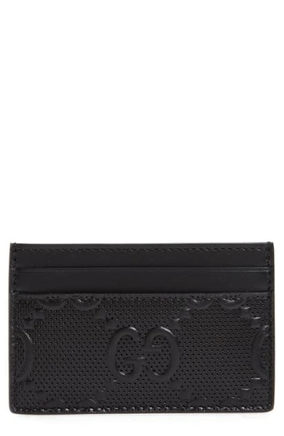 GUCCI TENNIS LEATHER CARD CASE
