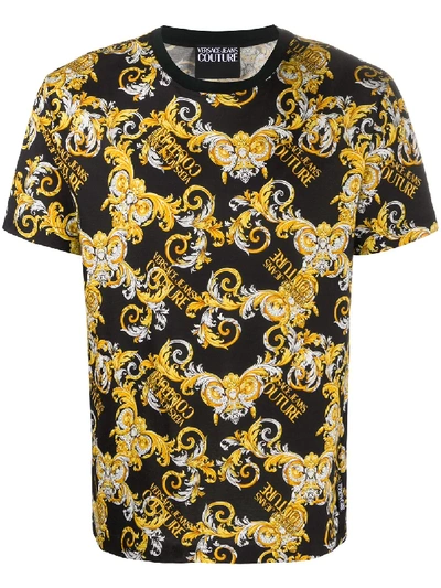 VERSACE JEANS COUTURE BAROCCO PRINT T-SHIRT