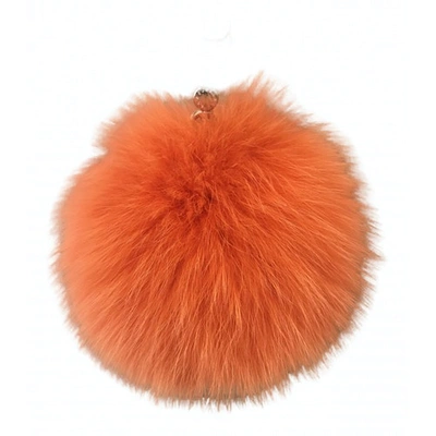 FURLA ORANGE FOX BAG CHARMS