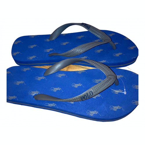 ralph lauren blue sandals