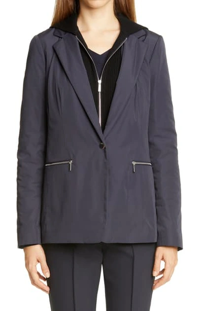 LAFAYETTE 148 GRADY REMOVABLE DICKEY JACKET