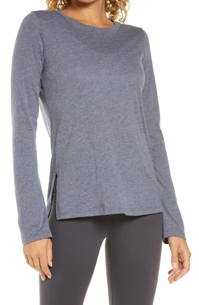 BEYOND YOGA BOYFRIEND LONG SLEEVE JERSEY T-SHIRT