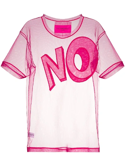 Shop Viktor Rolf Tulle No T shirt In Pink