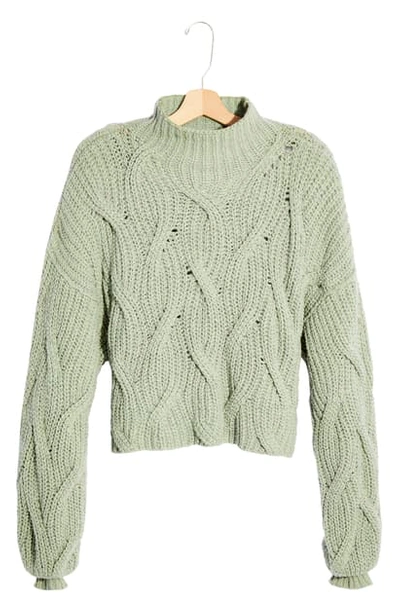 FREE PEOPLE SEASONS CHANGE FUNNEL NECK SWEATER
