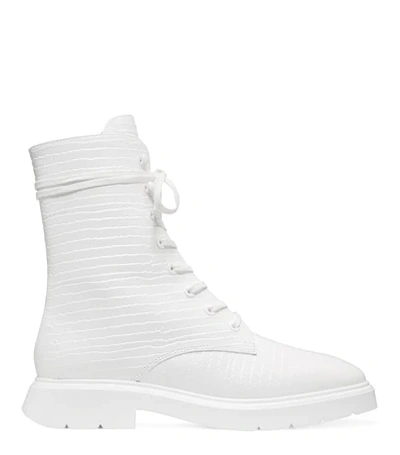 Stuart weitzman lexy boot white sales