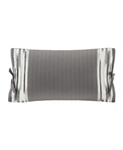 NATORI N NATORI HANAE EMBROIDERED DECORATIVE PILLOW, 12" X 20"