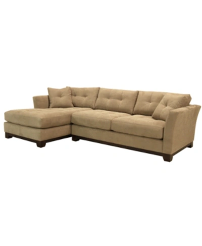 FURNITURE MICHELLE 2-PC. CHAISE SECTIONAL SOFA, CREATED FOR MACY'S