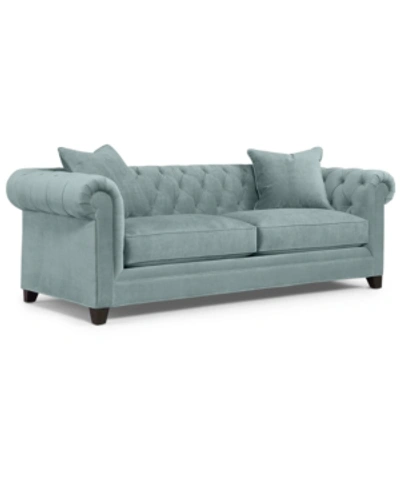 MARTHA STEWART COLLECTION SAYBRIDGE 92" FABRIC ROLL ARM SOFA, CREATED FOR MACY'S