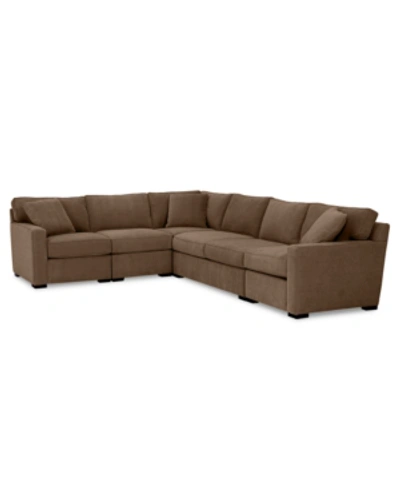 FURNITURE RADLEY 5-PC. FABRIC SECTIONAL SOFA, CREATED FOR MACY'S