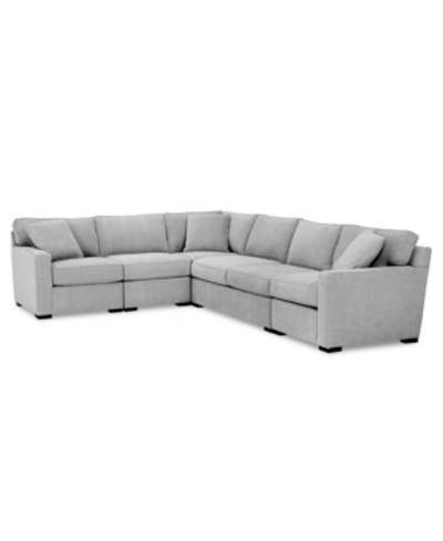 FURNITURE RADLEY 5-PC. FABRIC SECTIONAL SOFA, CREATED FOR MACY'S
