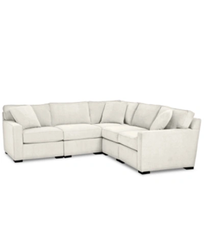 FURNITURE RADLEY FABRIC 5-PC. SECTIONAL SOFA WITH CORNER PIECE, CREATED FOR MACY'S