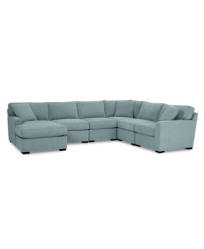 FURNITURE RADLEY FABRIC 6-PC. CHAISE SECTIONAL WITH CORNER, CREATED FOR MACY'S