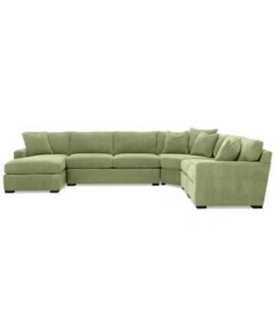 FURNITURE RADLEY 5-PIECE FABRIC CHAISE SECTIONAL SOFA, CREATED FOR MACY'S