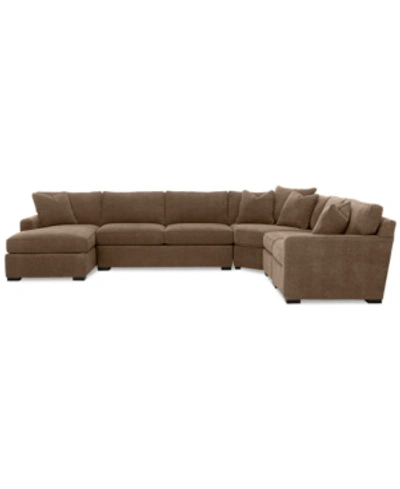 FURNITURE RADLEY 5-PIECE FABRIC CHAISE SECTIONAL SOFA, CREATED FOR MACY'S