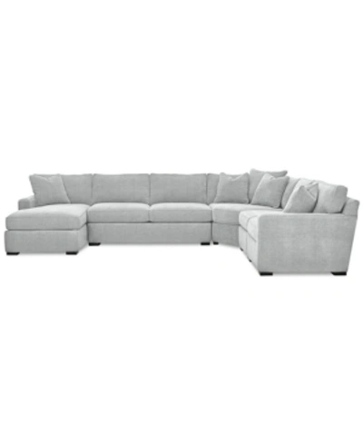 FURNITURE RADLEY 5-PIECE FABRIC CHAISE SECTIONAL SOFA, CREATED FOR MACY'S