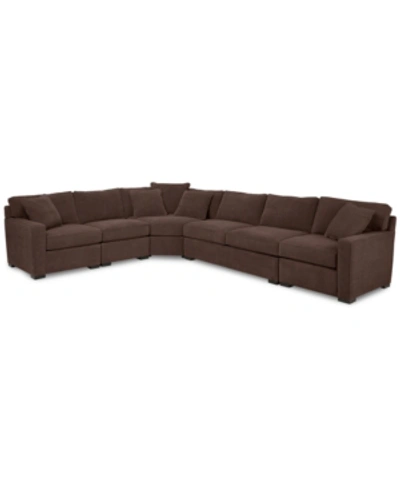 FURNITURE RADLEY 5-PC FABRIC SECTIONAL WITH APARTMENT SOFA, CREATED FOR MACY'S