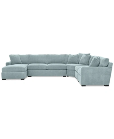 FURNITURE RADLEY 5-PIECE FABRIC CHAISE SECTIONAL SOFA, CREATED FOR MACY'S