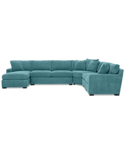FURNITURE RADLEY 5-PIECE FABRIC CHAISE SECTIONAL SOFA, CREATED FOR MACY'S