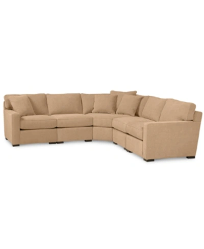 FURNITURE RADLEY FABRIC 5-PIECE SECTIONAL SOFA, CREATED FOR MACY'S