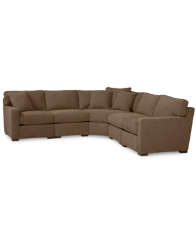 FURNITURE RADLEY FABRIC 5-PIECE SECTIONAL SOFA, CREATED FOR MACY'S