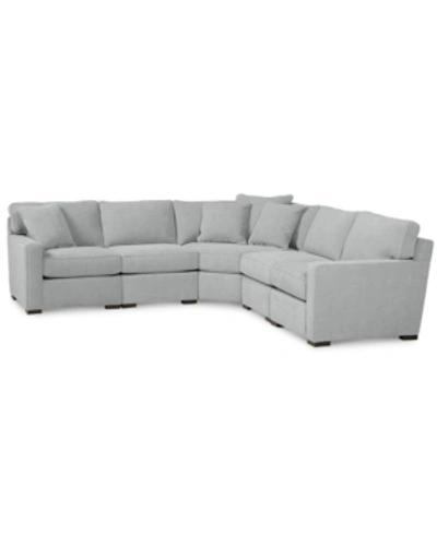 FURNITURE RADLEY FABRIC 5-PIECE SECTIONAL SOFA, CREATED FOR MACY'S