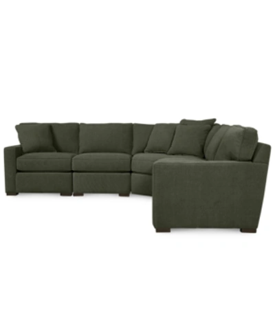 FURNITURE RADLEY FABRIC 5-PIECE SECTIONAL SOFA, CREATED FOR MACY'S