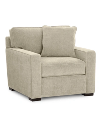 FURNITURE RADLEY 38" FABRIC ARMCHAIR, CREATED FOR MACY'S