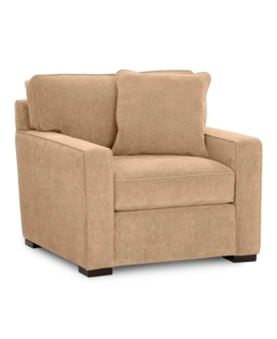 FURNITURE RADLEY 38" FABRIC ARMCHAIR, CREATED FOR MACY'S