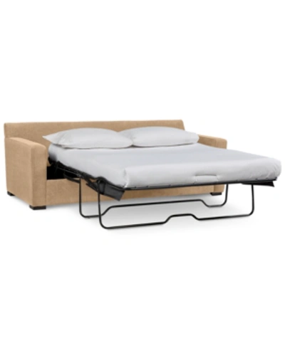 FURNITURE RADLEY 86" FABRIC QUEEN SLEEPER SOFA BED, CREATED FOR MACY'S