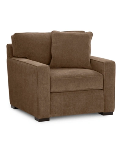 FURNITURE RADLEY 38" FABRIC ARMCHAIR, CREATED FOR MACY'S