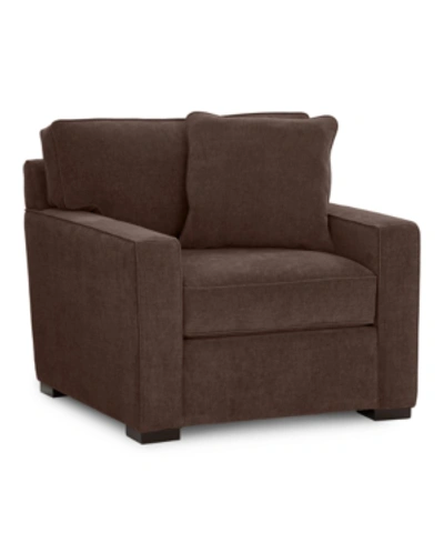 FURNITURE RADLEY 38" FABRIC ARMCHAIR, CREATED FOR MACY'S