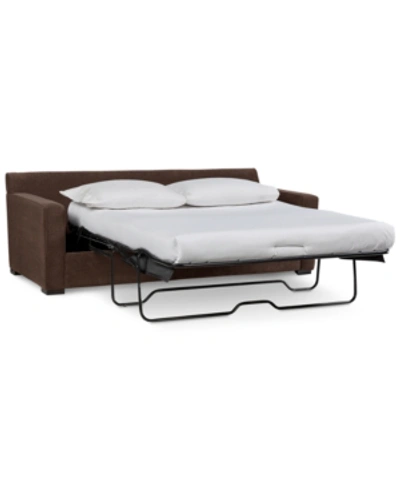 FURNITURE RADLEY 86" FABRIC QUEEN SLEEPER SOFA BED, CREATED FOR MACY'S