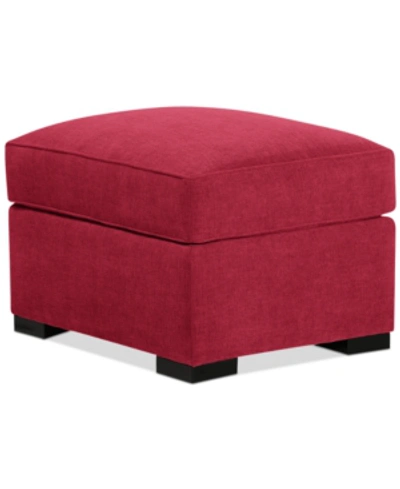 FURNITURE RADLEY 32" FABRIC OTTOMAN, CREATED FOR MACY'S