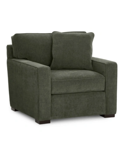 FURNITURE RADLEY 38" FABRIC ARMCHAIR, CREATED FOR MACY'S