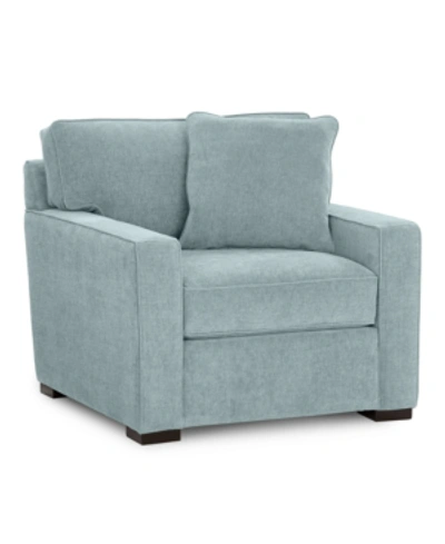 FURNITURE RADLEY 38" FABRIC ARMCHAIR, CREATED FOR MACY'S