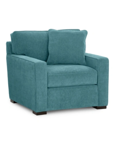 FURNITURE RADLEY 38" FABRIC ARMCHAIR, CREATED FOR MACY'S
