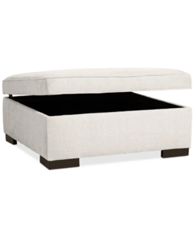 FURNITURE RADLEY 36" FABRIC STORAGE OTTOMAN, CREATED FOR MACY'S