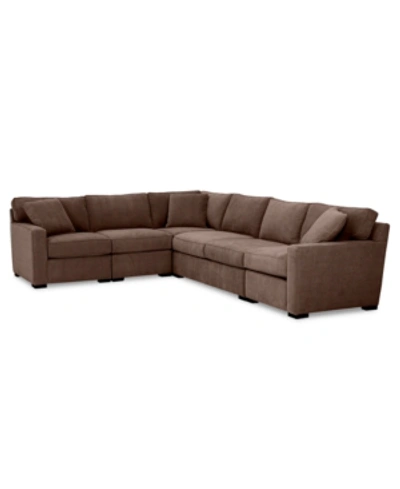 FURNITURE RADLEY 5-PC. FABRIC SECTIONAL SOFA, CREATED FOR MACY'S