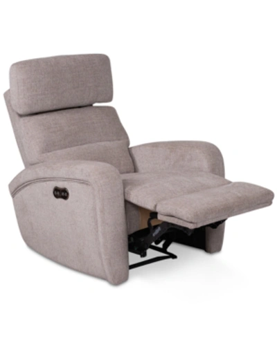 FURNITURE STELLARAE FABRIC POWER RECLINER WITH USB, CREATED FOR MACY'S