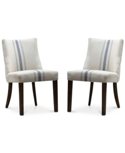NOBLE HOUSE GIBSEN SET OF 2 DINING CHAIRS