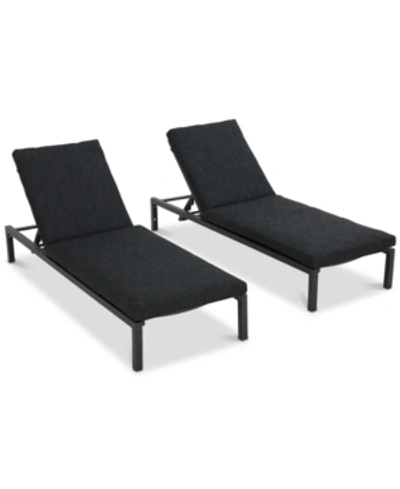 NOBLE HOUSE POWELL CHAISE LOUNGE (SET OF 2)