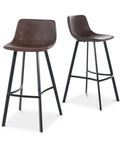 NOBLE HOUSE RESSEN BAR STOOL (SET OF 2)
