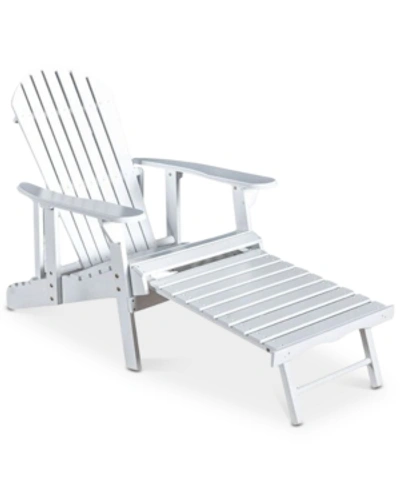 NOBLE HOUSE COLLYER ADIRONDACK CHAIR SET AND FOOTREST (SET OF 2)