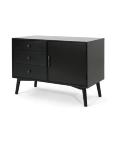 NOBLE HOUSE JAMEELAH MID-CENTURY MODERN CONSOLE CABINET