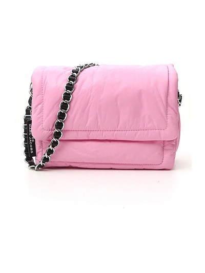 MARC JACOBS THE PILLOW PINK LEATHER SHOULDER BAG
