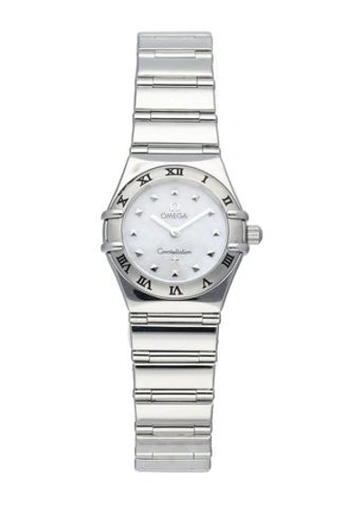 OMEGA CONSTELLATION MY CHOICE MINI 1561.71.00 MOP DIAL LADIES WATCH