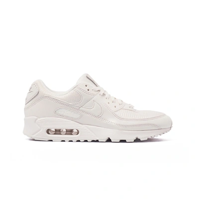 NIKE AIR MAX 90 NRG SNEAKERS IN WHITE LEATHER