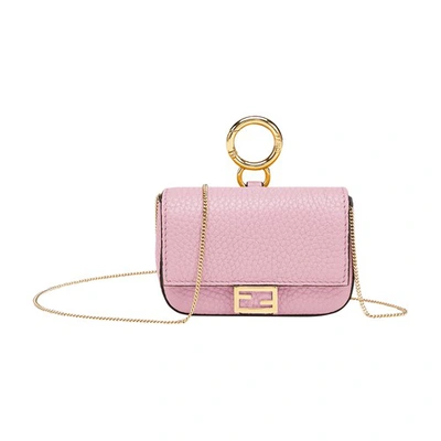 FENDI 　ピンク　ナノバゲット Fendi Nano Baguette Charm In Pink
